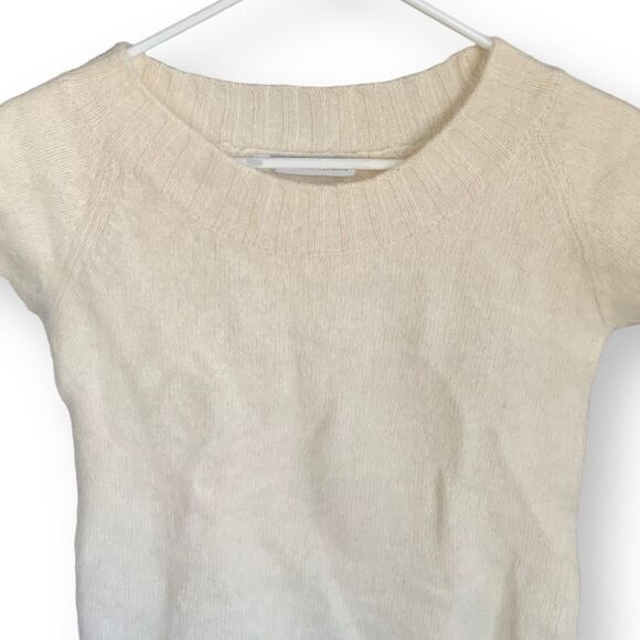 Angora Sweater Shirt M Beth Comb Studio Crew Neck Sleeveless Vest Mohair - Picture 3 of 12